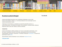 Tablet Screenshot of kustannustoimittajat.fi
